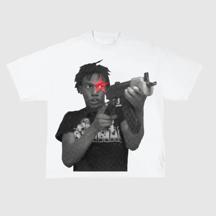 Glokk40spaz Star Graphic Y2k Fashion T Shirt Hoodie, Sweatshirt | UrbanDripWear.com
