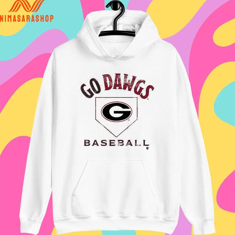 Go Dawgs Georgia Bulldogs Baseball Home Plate Shirts