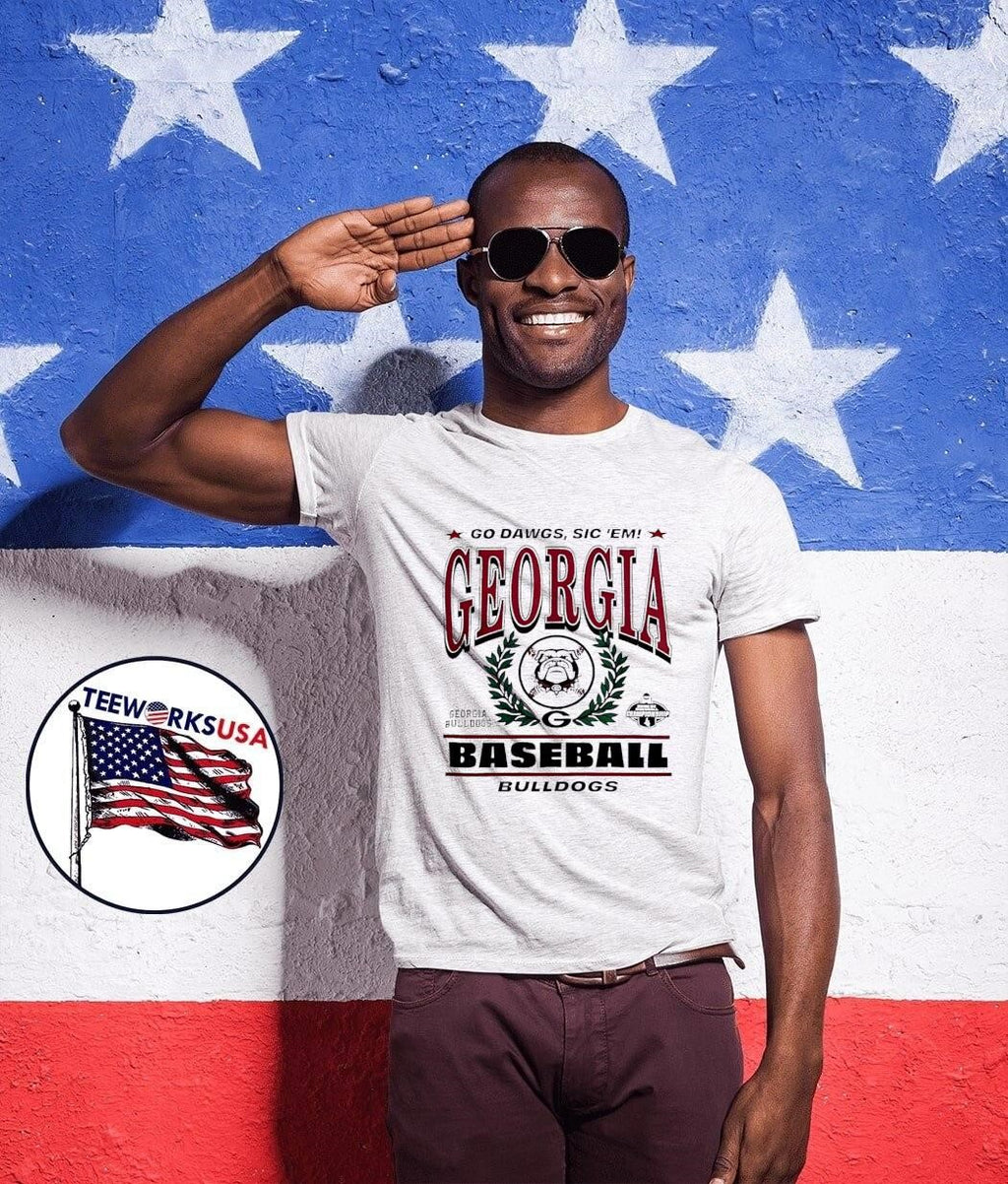Go Dawgs Sic Em Georgia Bulldogs Baseball Championship T-Shirt