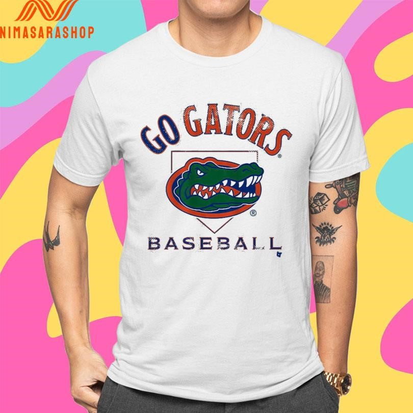 Go Gators Florida Baseball Home Plate Shirts