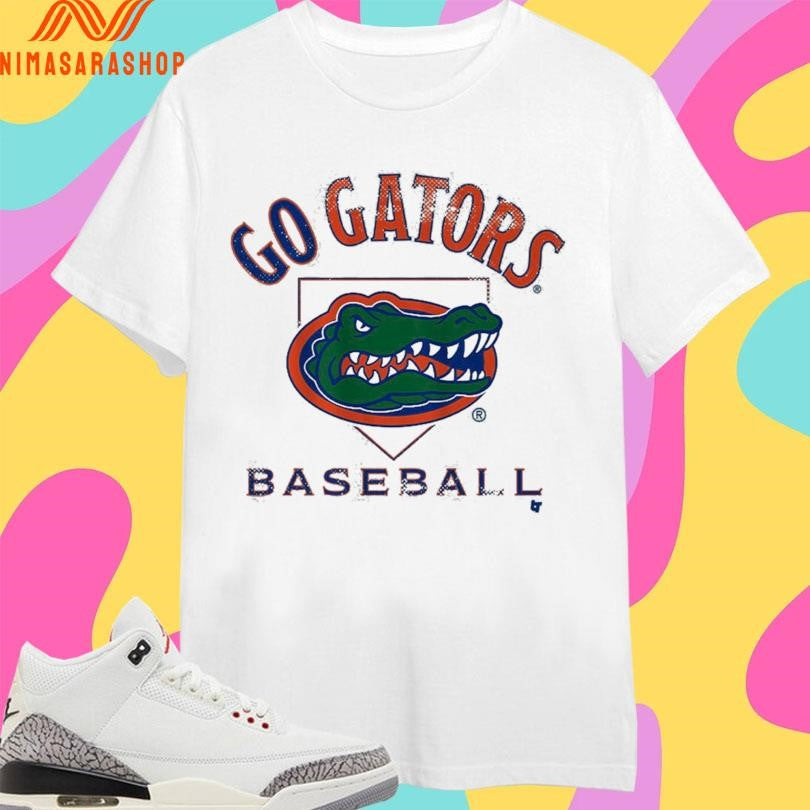 Go Gators Florida Baseball Home Plate Shirts