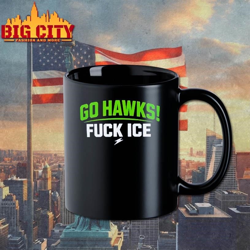 Go Hawks Fuck Ice Shirt
