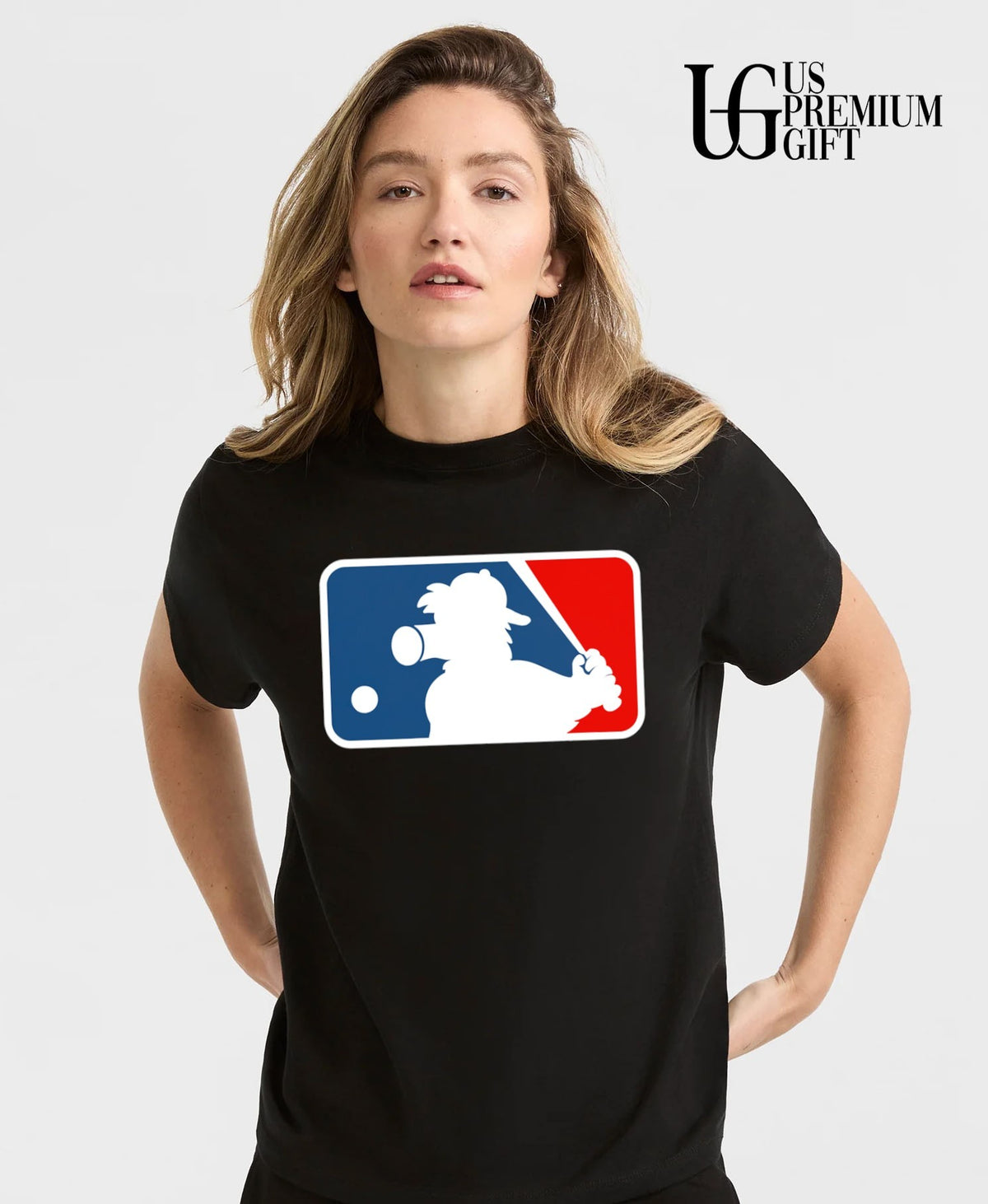 Go Phanatic Phillyyy Red Blue Baseball logo shirt