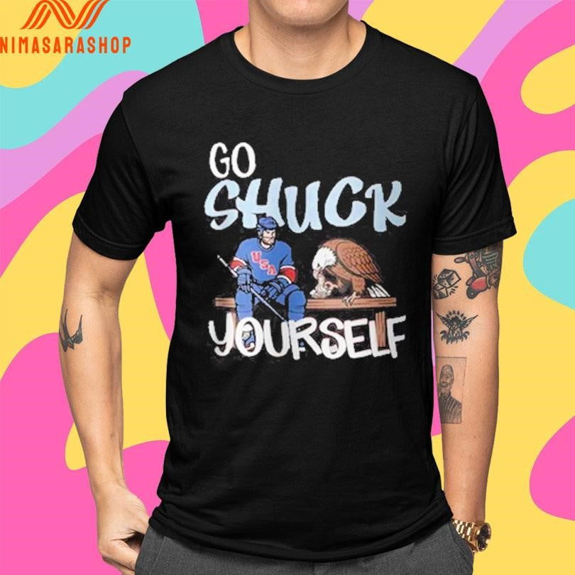 Go Shuck Yourself USA Hockey Shirts