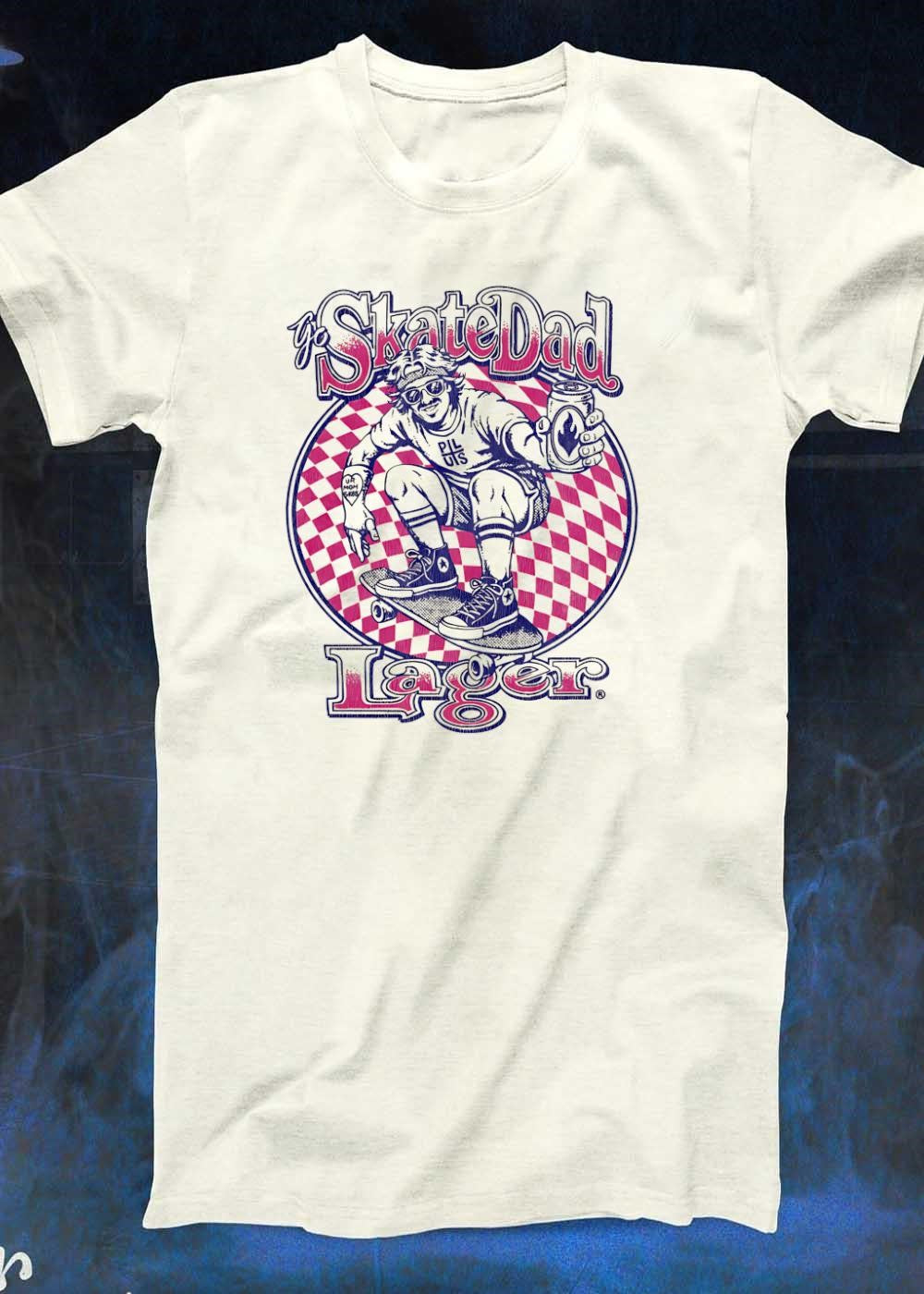 Go SkateDad Lager Ur Mom Sucks Pil Uis Skateboarder T-Shirt