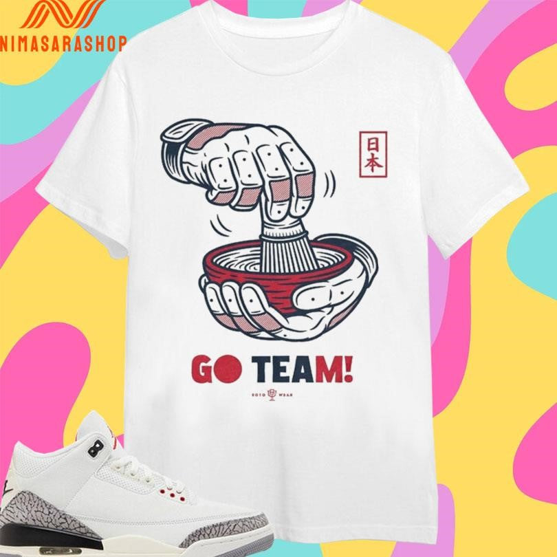 Go Team Japan Tea Celebration Shirts