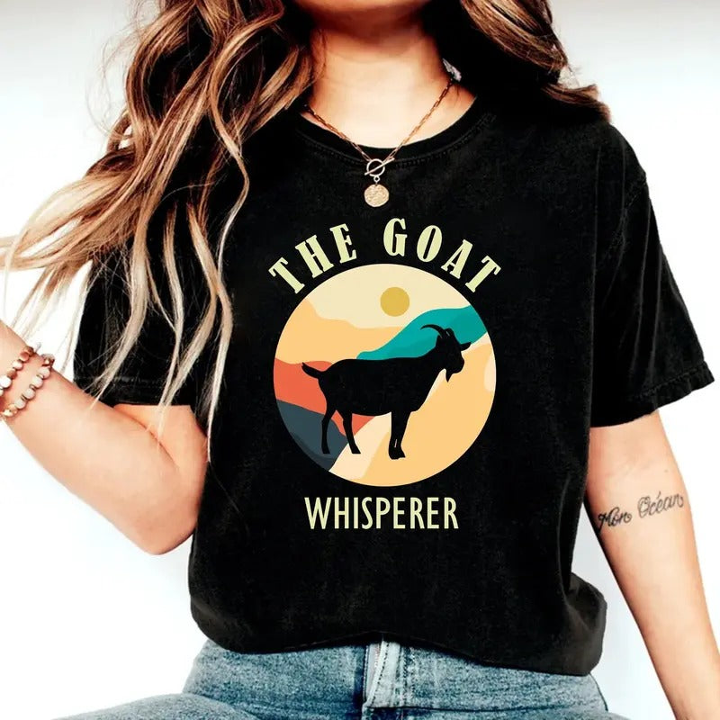 Goats T-Shirts, Cute Goats T-shirt, Farm Animal T-Shirt, Goat Women T-Shirt Hoodie, Sweatshirt | UrbanDripWear.com