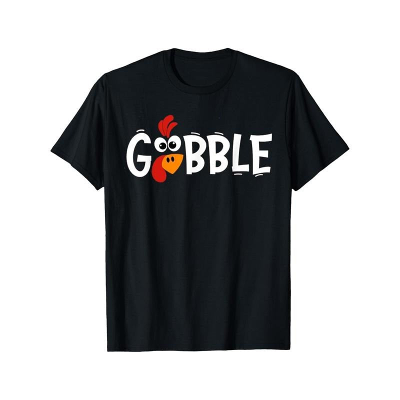 Gobble Till You Wobble Cool Turkey Thanksgiving Gobble T-Shirt made in usa Hoodie, Sweatshirt | UrbanDripWear.com