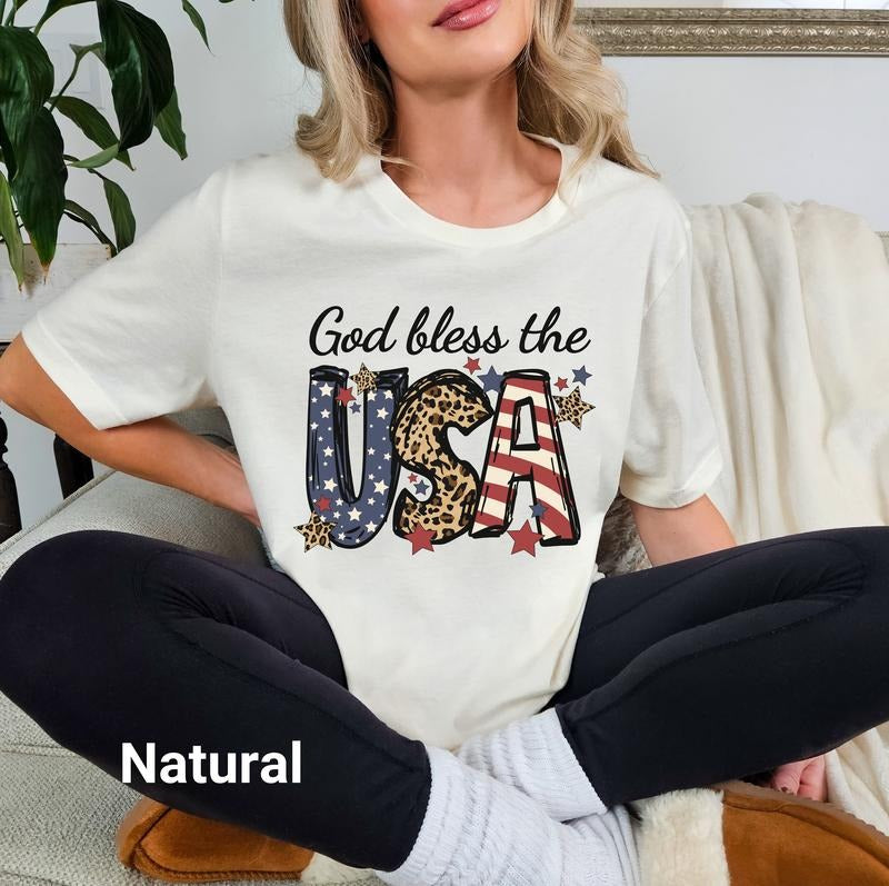 God Bless America Usa Shirt American Shirt 4 July Shirt Independence Day Shirt Fourth Of July Shirt God Bless Usa Shirt...