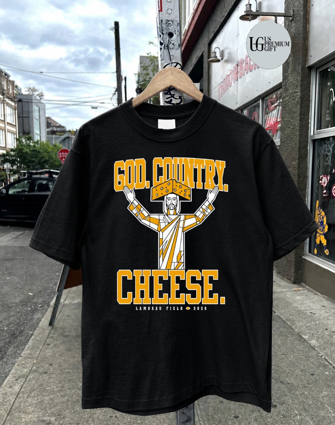 God Country Cheese Green Bay Packers Lambeau Field 2026 shirt