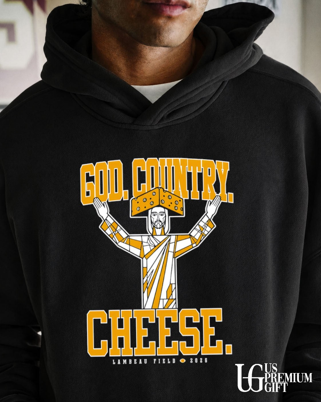 God Country Cheese Green Bay Packers Lambeau Field 2026 shirt