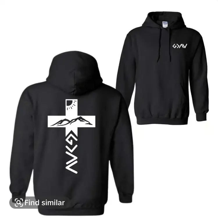 God Is Greater Than The Highs And Lows Hoodie T-Shirt, Christian Hoodie, Christian Gift For Men For Woman Menswear...