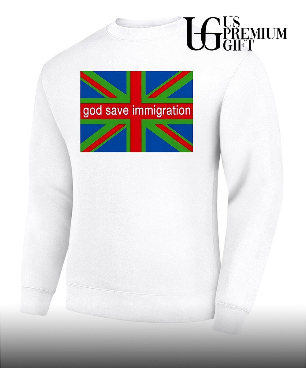 God Save Immigration UK shirt