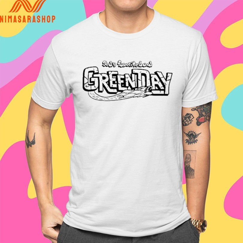 God’s Favorite Band Green Day Shirts