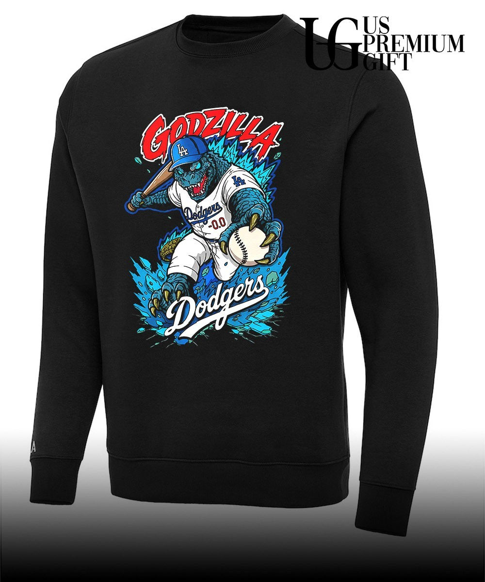 Godzilla 2026 Los Angeles Dodgers baseball shirt