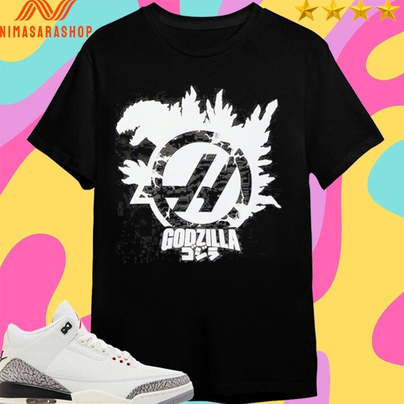 Godzilla X Haas Team Logo Shirts