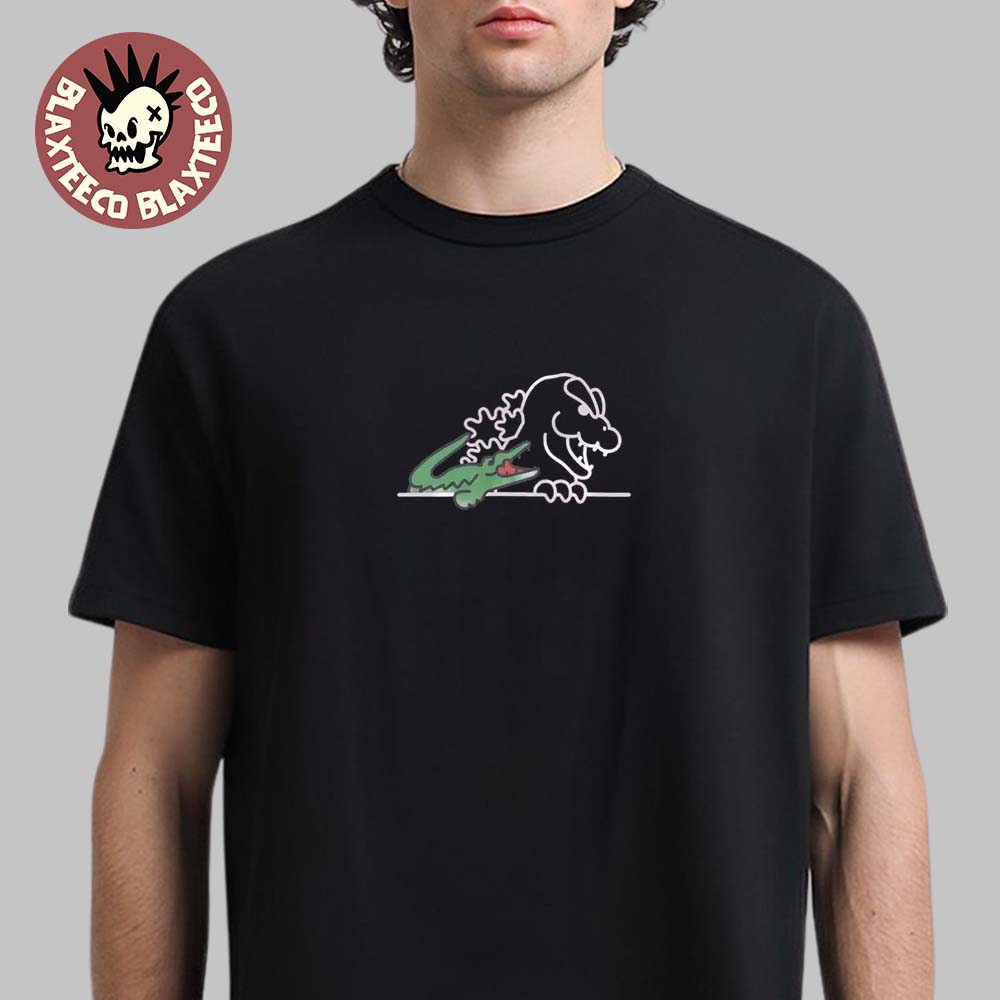 Godzilla X Lacoste Godzilla Head T-Shirt