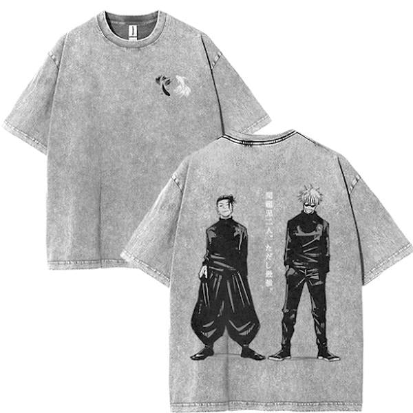 Gojo & Sukuna Jujutsu Kaisen Anime T-Shirt