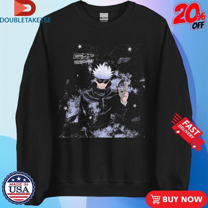 Gojo Satoru R1pfitness Reborn In Paradise Shirts