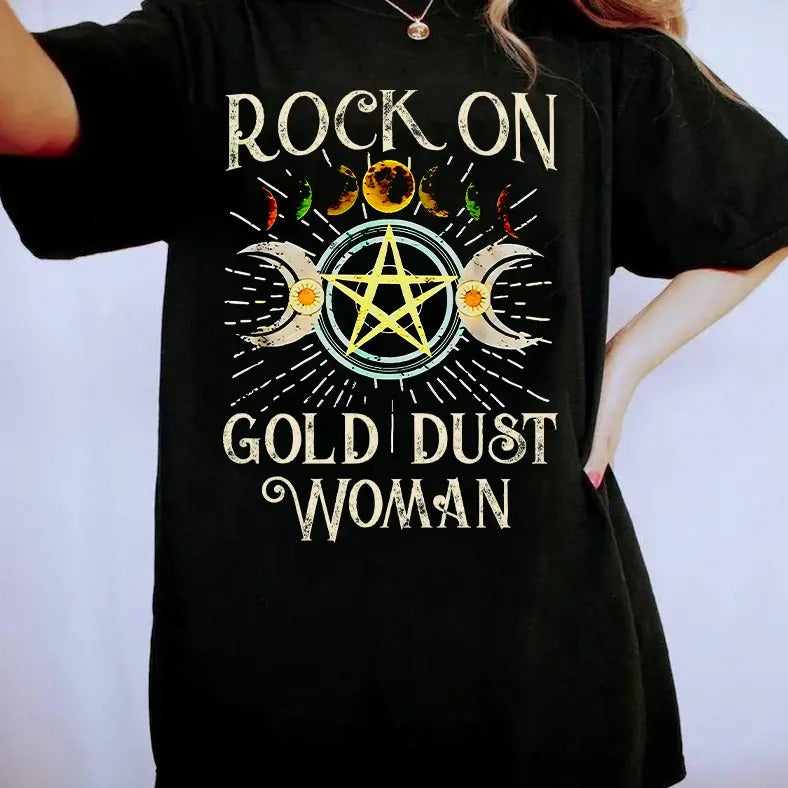 Gold Dust Shirt Sweatshirt Hoodie, Old School Band Shirt, Retro Music Shirt, Rock Band Tee, Gift For Fan | UrbanDripWear.com