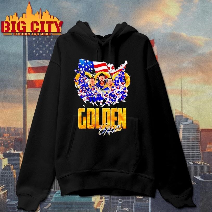 Golden Gold ’26 Medalists USA Men’s Olympic Hockey Gold Champions logo Shirt