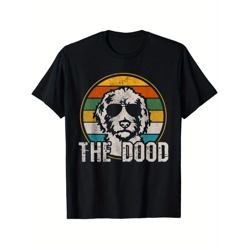 Goldendoodle T-Shirt - The Dood Vintage Dog Shirt Mens T-Shirts made in usa Hoodie, Sweatshirt | UrbanDripWear.com