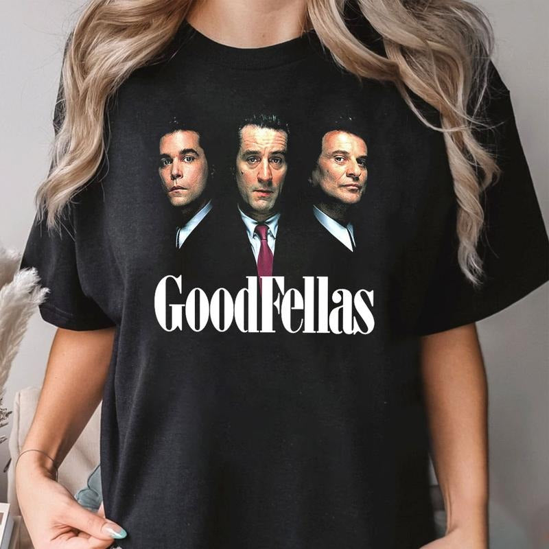 Goodfellas Three Wise Men 90's Gangster Movie Black Tee T-Shirt Hoodie, Sweatshirt | UrbanDripWear.com