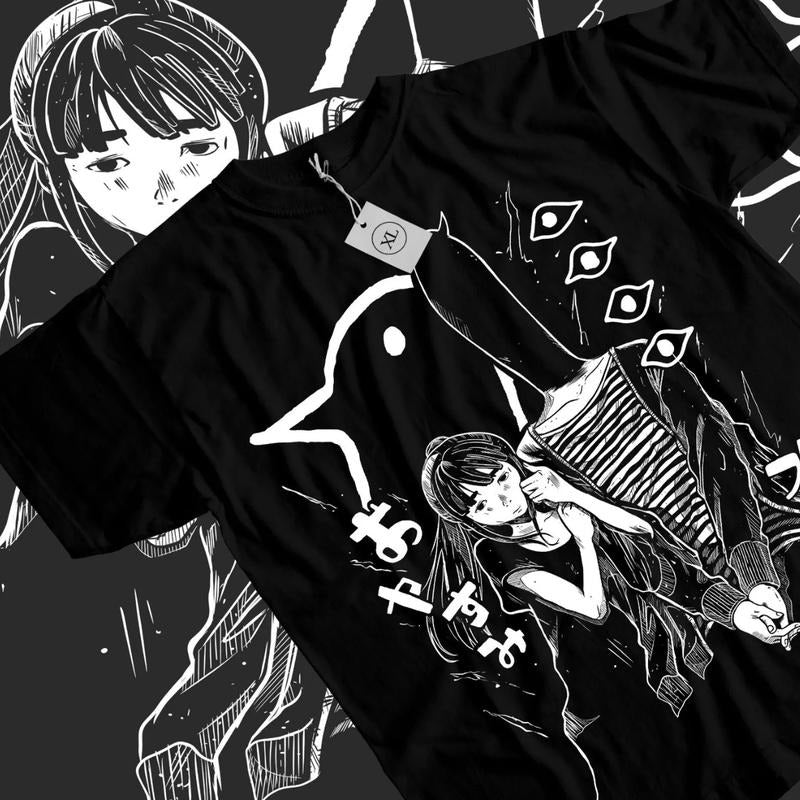 Goodnight Punpun Manga T-Shirt & Sweatshirt, Fearless Aiko Tanaka Graphic Tee, Anime Manga Lover Gifts Ball Cotton Hoodie