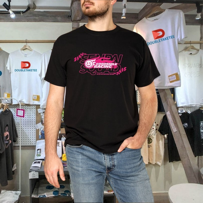 Goodsmile Racing x Senpai Squad The Limit Only Exists Within Your Mind Anime Waifu Shirts