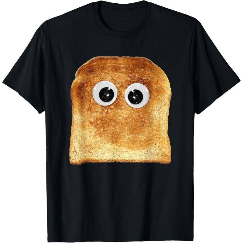 Googly Eye Toast Bread Eater Vegetarian Costume Funny Silly T-Shirt Hoodie, Sweatshirt | UrbanDripWear.com