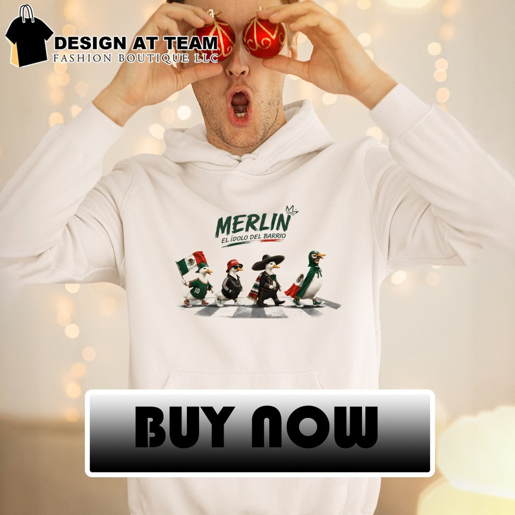 Goose Merlin El Idolo Del Barrio Mexico World Cup 2026 Abbey Road shirt