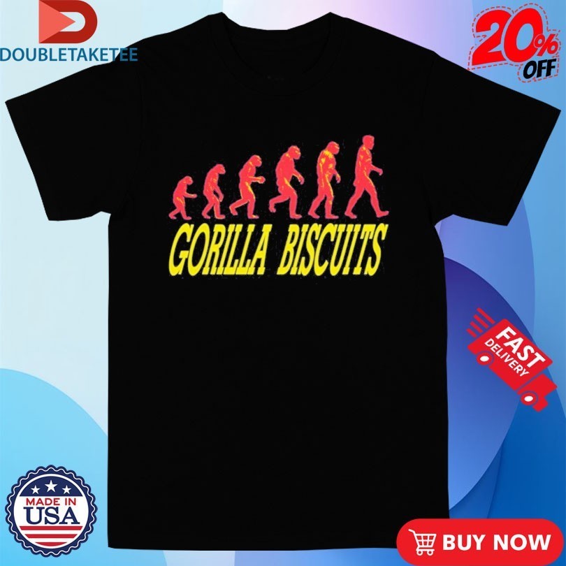 Gorilla Biscuits Start Today Evolution Shirts