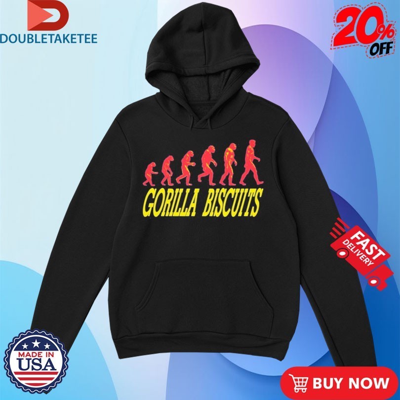 Gorilla Biscuits Start Today Evolution Shirts