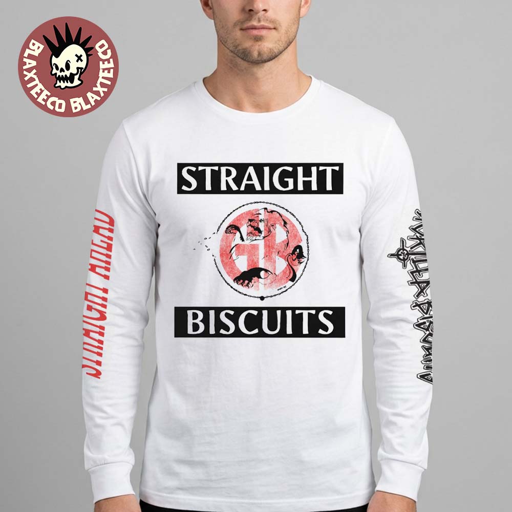 Gorilla Biscuits X Straight Ahead NYHC Brooklyn Monarch 2026 Event Shows Merch On April 25 26 2026 Logo Straight Biscuits Long Sleeve