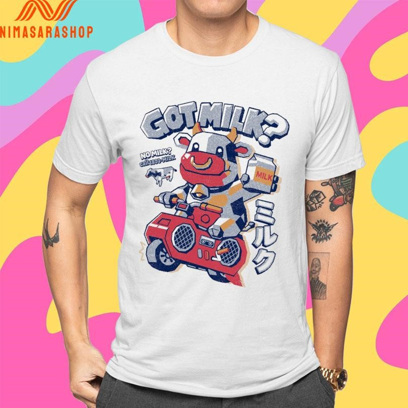Got Milk No Milk Thanuki Shirts