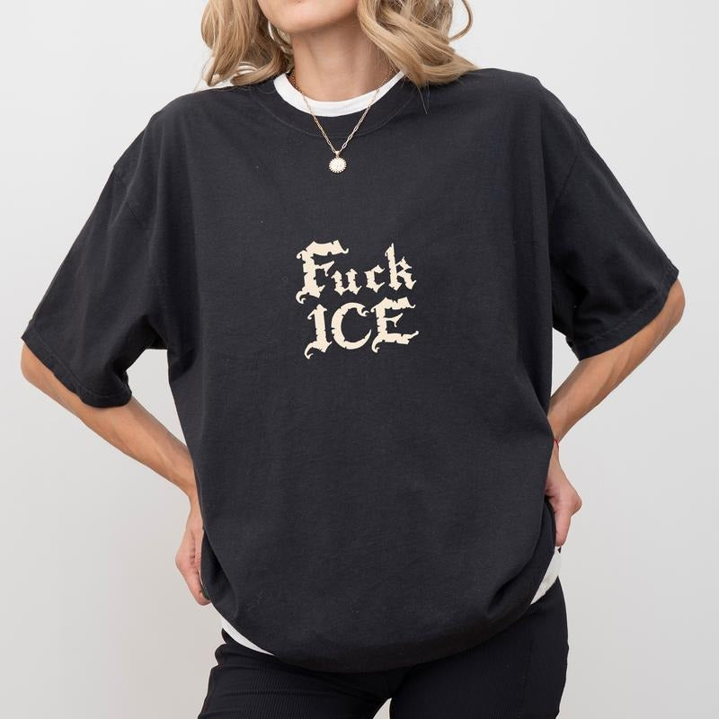 Gothic Resistance Shirt, Vintage Chinga La Migra T-shirt, Abolish Ice Graphic Tee, No Human Is Illegal Clothing Hoodie,...