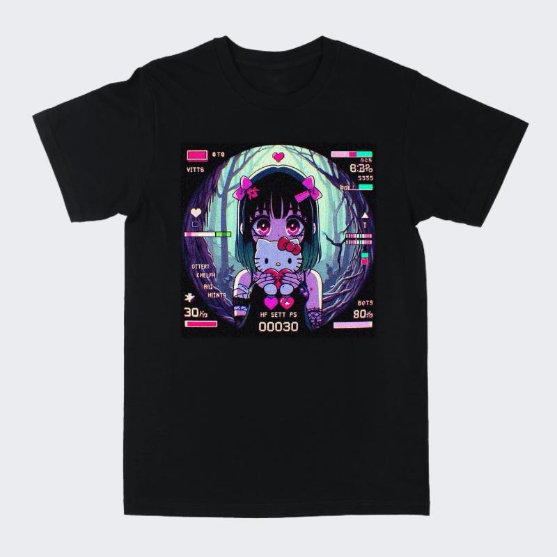Gothic Y2k Clothing Graphic Tee A9, Y2k Clothing Graphic Tee, Vintage Graphic Tee, Y2k Clothing, Unisex Cotton Crewneck...