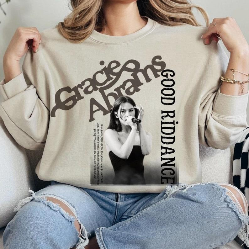 Gracie Abrams 90s Album Sweatshirt, This Is What It Feels Like Music Fan Gift, T-Shirts, Hoodie | UrbanDripWear.com