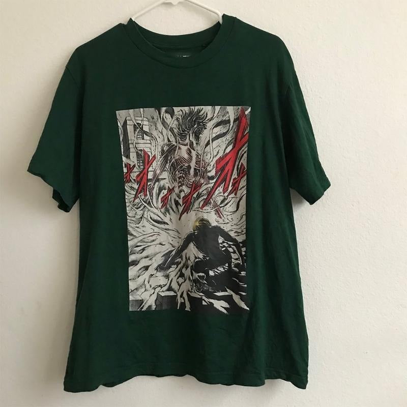 Graphic Attack on Titan Anime Reprint T-Shirt Hoodie, Sweatshirt | UrbanDripWear.com