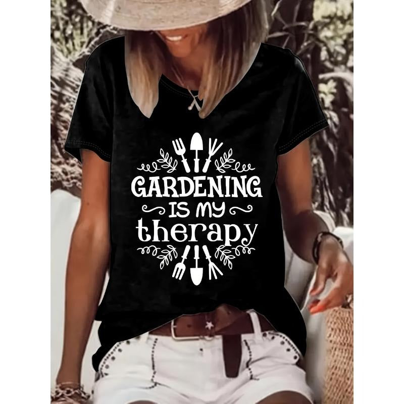 Graphic Letter Printed Women'S Summer Fitted Round Neck T-Shirt Hoodie, Sweatshirt | UrbanDripWear.com