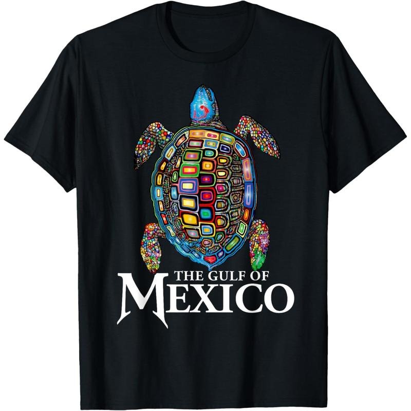 Graphic Sea Turtle Gulf of Mexico Never Forget Trump T-Shirt made in usa Hoodie, Sweatshirt | UrbanDripWear.com