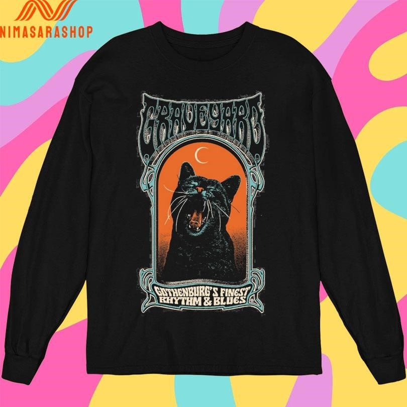 Graveyard Gothenburg’s Finest Rhythm And Blues Cat Shirts