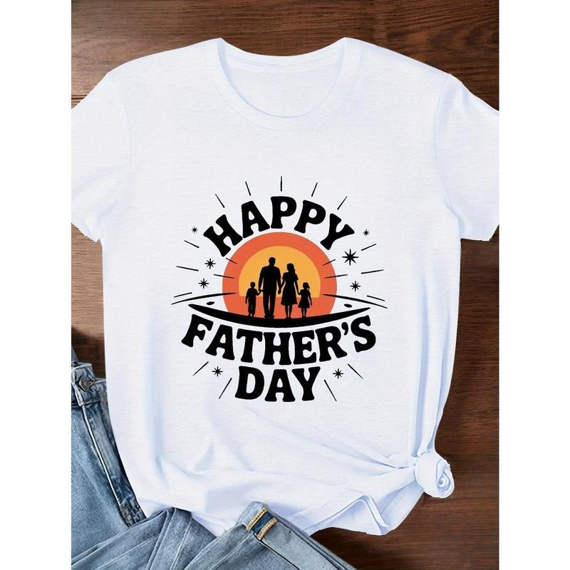 Women's Plus Size Casual Short Sleeve T-Shirt