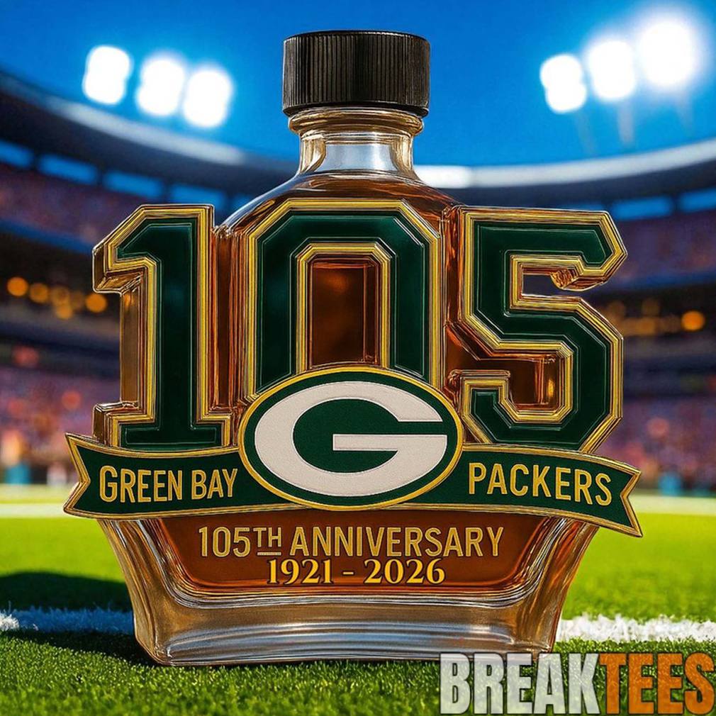 Green Bay Packers 105th Anniversary Limited Edition Whiskey Bottle