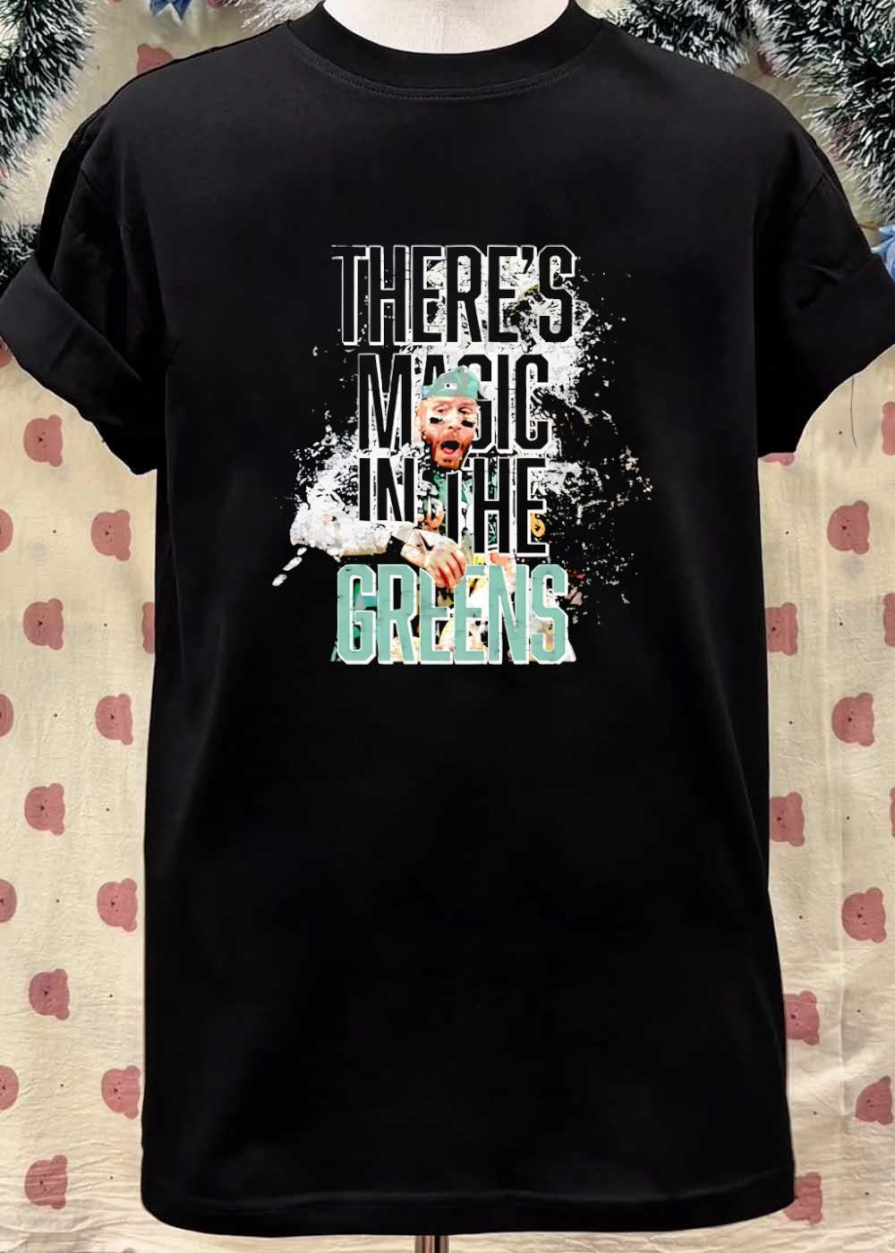 Green Bay Packers Football Fan There Is Magic in the Greens T-Shirt