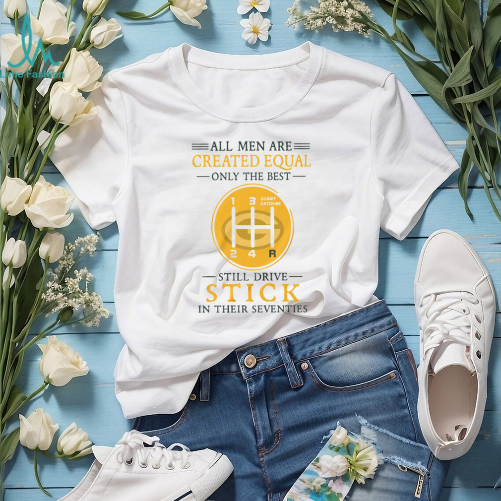 Green Bay Packers Stick Shift Heartbeat Seventy Year Old Football Fan T Shirt