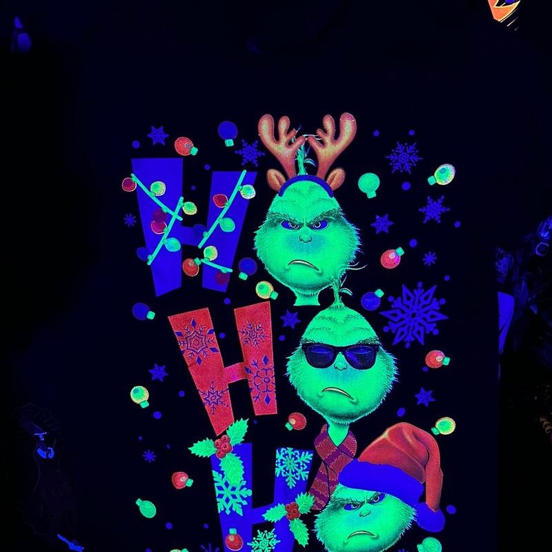Green Christmas shirt Black Cotton Hoodie, Sweatshirt | UrbanDripWear.com