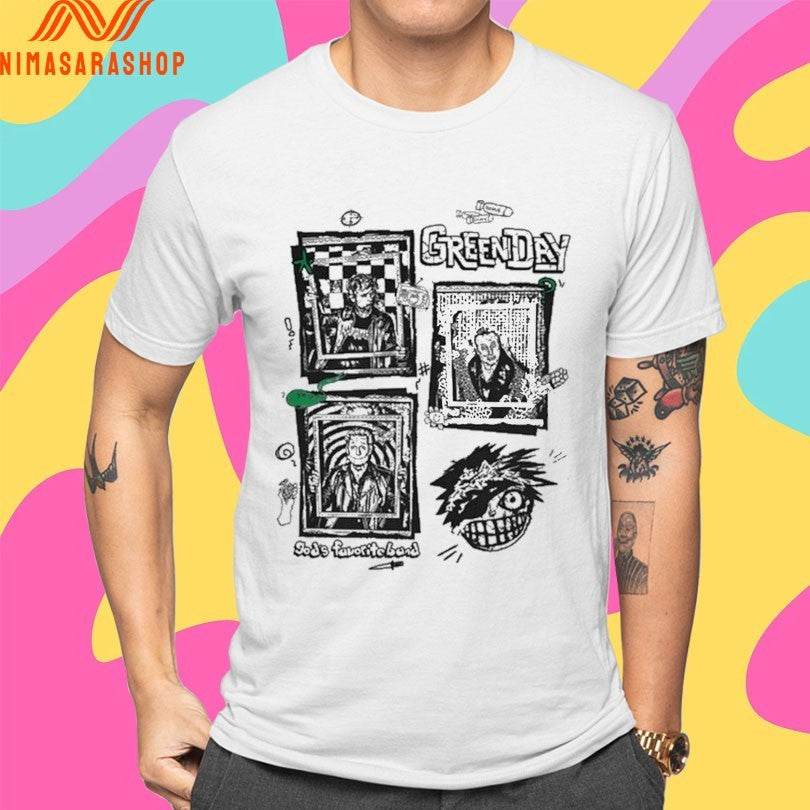 Green Day God’s Favorite Band Shirts