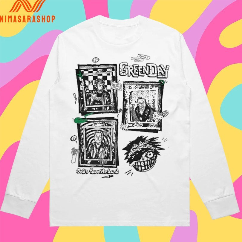 Green Day God’s Favorite Band Shirts