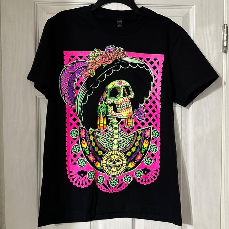 Green catrina -shirt Cotton Casual Summer Hoodie, Sweatshirt | UrbanDripWear.com